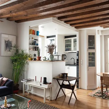 Spacious Love Nest Located In 6th Paris